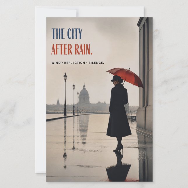 LA VILLE APRÈS LA PLUIE (Devant)