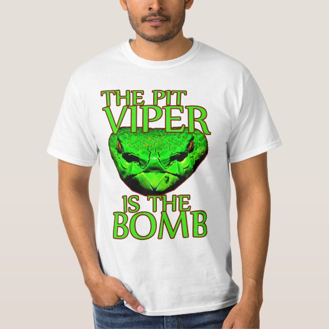 La vipère de mine est le T-shirt nerd drôle de (Devant)