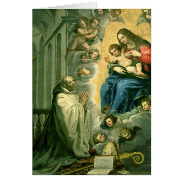La vision de St Bernard, 1634 (Devant)