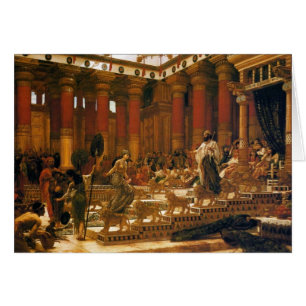 La Visite De La Reine De Sheba Au Roi Salomon