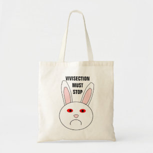 La vivisection doit cesser Sac cabas budgétaire