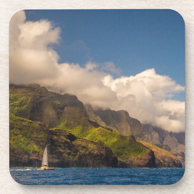 La Voile La Côte Dessous de verre Ensemble (Devant)