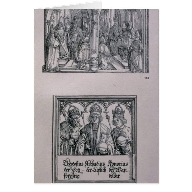 La voûte triomphale de l'empereur Maximilian I (Devant)