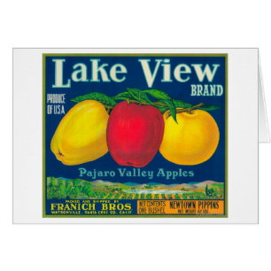 La vue Apple de lac marquent - Watsonville, CA
