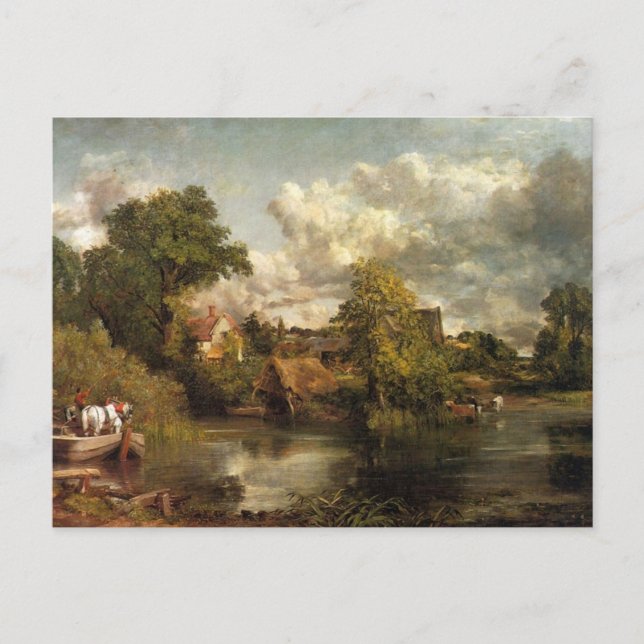 La White Horse de John Constable Carte postale (Devant)