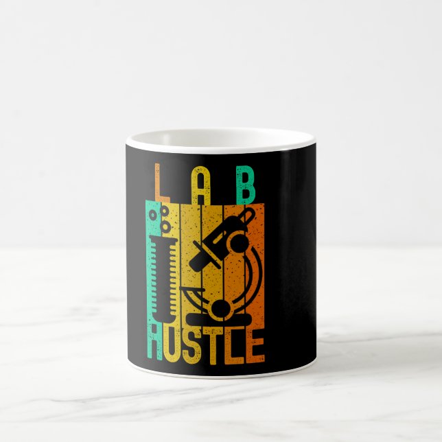 LAB HUSTLE - MUG #LABLIFE CAFÉ (Centre)