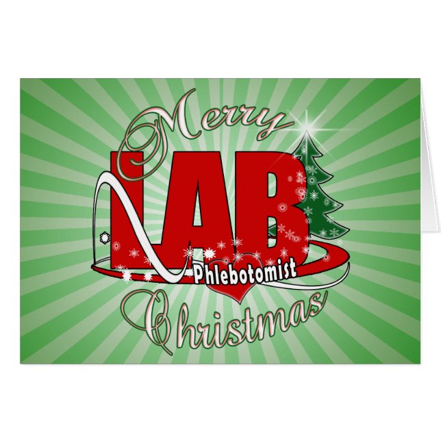 LAB PHLEBOTOMISTE NOËL (Devant horizontal)