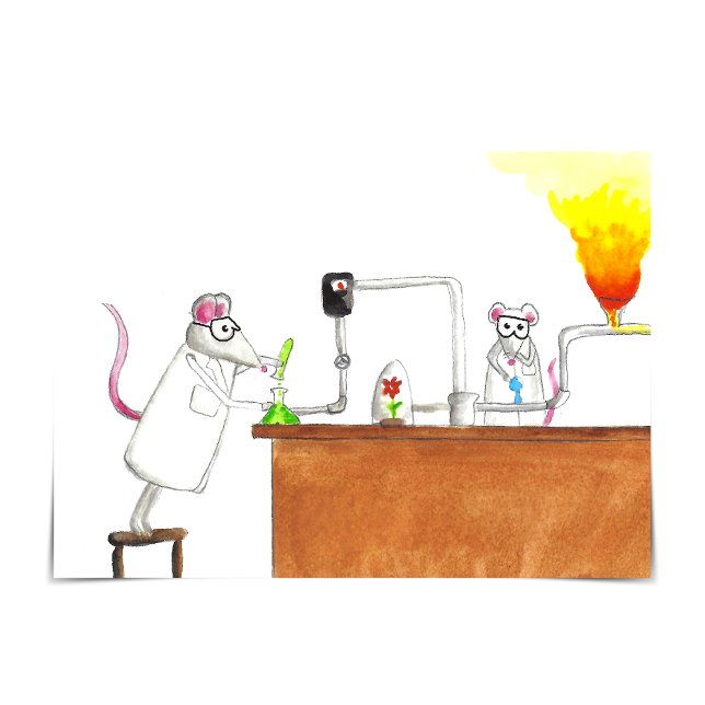 Lab Rats "Vous L'Avez Fait !" Carte de félicitatio (What are the rats up to in the lab?)