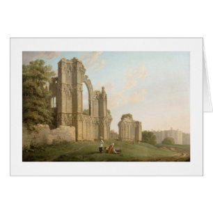 L'abbaye de St Mary, York, c.1778 (huile sur la