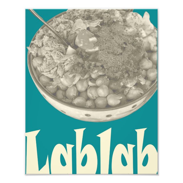 Lablabi & Famous Tunisian Foods Poster (Devant)