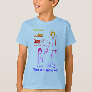Labor Day 2025 Kid's T-Shirt