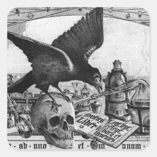 Laboratoire d'alchimie et Stickers crâniens humai