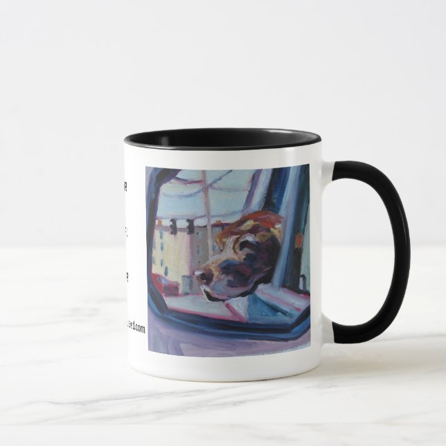 Laboratoire WOOF de chocolat ! Tasse • Portraits (Droite)