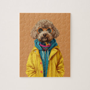 Labradoodle Puzzle avec boîte cadeau