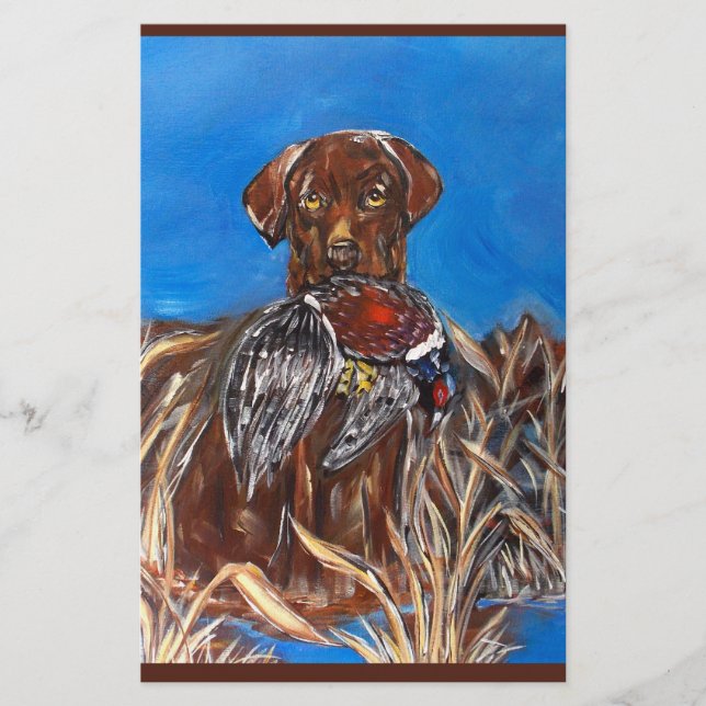 LABRADOR CHOCOLAT (Devant)