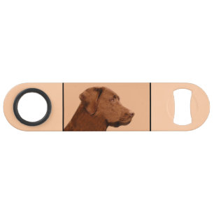 Labrador Retriever (Chocolat) Peinture - Chien Art