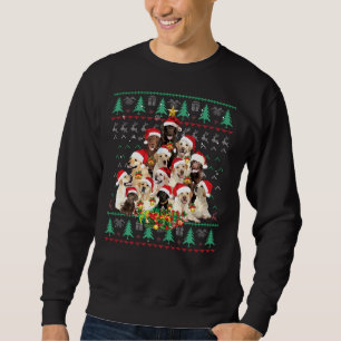 Labrador Retriever Christmas Tree laide Sweat