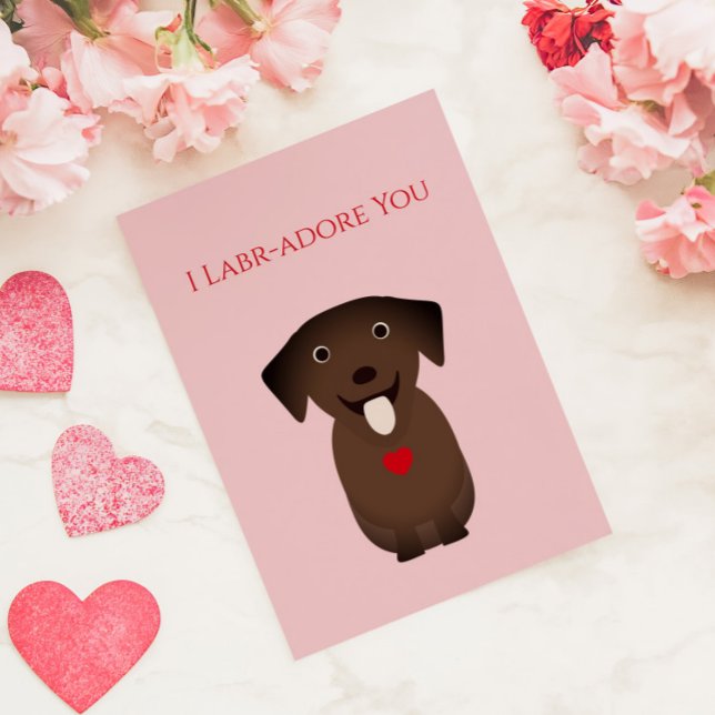 Labrador Retriever Dog Valentine, Saint-Valentin (Créateur téléchargé)