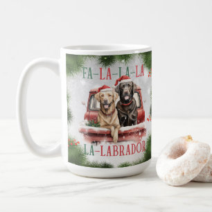 Labrador Retriever Funny Christmas Chien Mug Café
