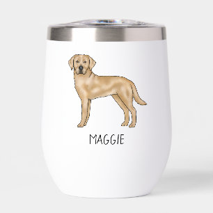 Labrador Retriever Jaune Chien Lab Mignon Nom Pers