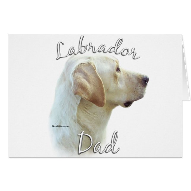 Labrador Retriever (jaune) Papa 2 (Devant horizontal)