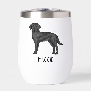 Labrador Retriever Noir Chien Lab Adorable Et Tout