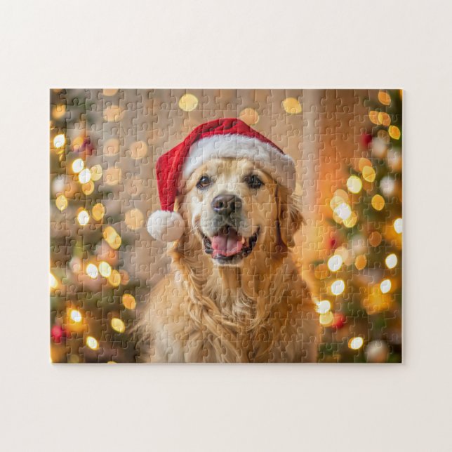 Labrador retriever, puzzle de laboratoire jaune (Horizontal)