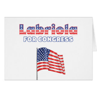 Labriola pour le drapeau américain patriotique du