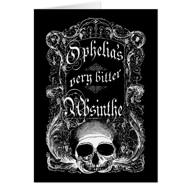 L'absinthe très amère d'Ophélie (Devant)