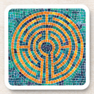 LABYRINTH II Dessous de verre en plastique dur - b