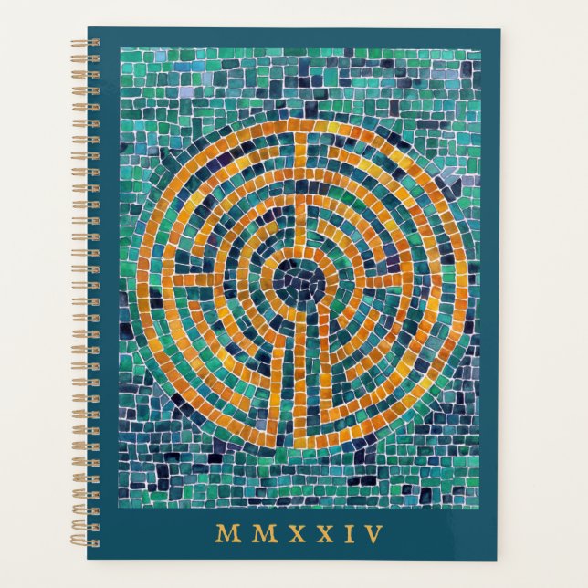 LABYRINTH II Planificateur 8,5x11 + texte (Devant)
