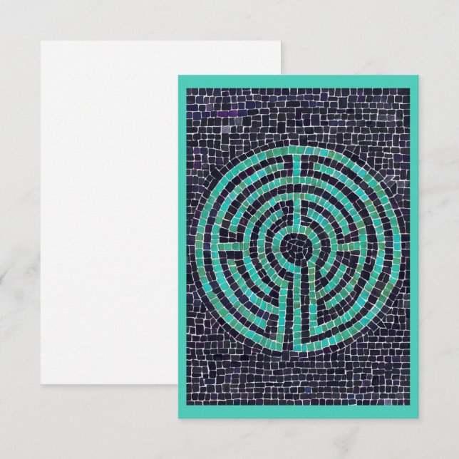 LABYRINTH III 3,5x5 Carte plate II (Devant / Derrière)