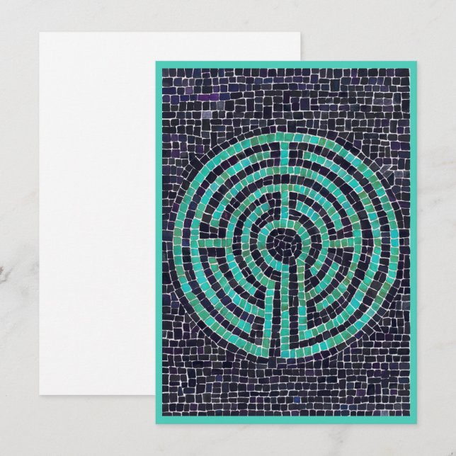 LABYRINTH III 4,5x6,25 Carte plate II (Devant / Derrière)
