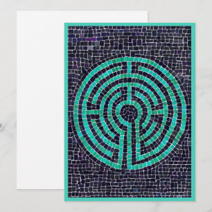 LABYRINTH III 5,5 x 7,5 Carte plate II
