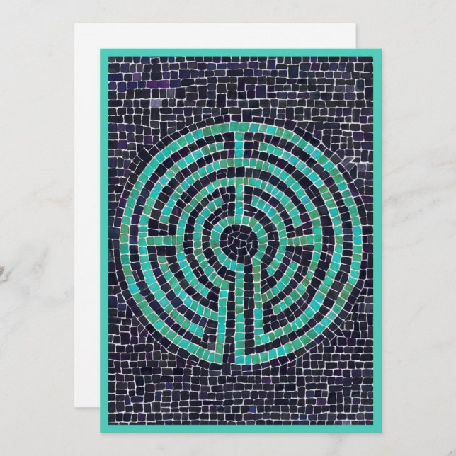 LABYRINTH III 5,5 x 7,5 Carte plate II (Devant / Derrière)