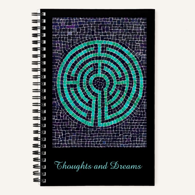 LABYRINTH III 5,5x8,5 Carnet spiral (Recto)