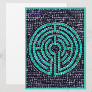 LABYRINTH III 6,5 x 8,75 Carte plate II