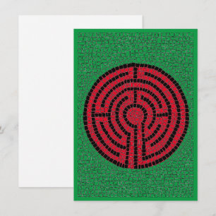 LABYRINTH IX 4.5x6.25 Carte plate