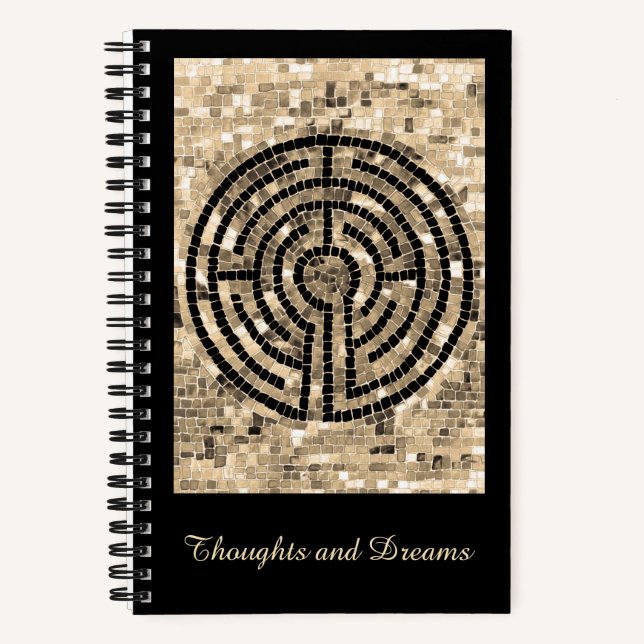 LABYRINTH V 5,5x8,5 Carnet spiral (Recto)