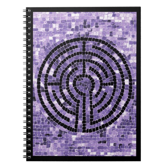 LABYRINTH VI 6,5x8,75 Carnet spiral (Devant)