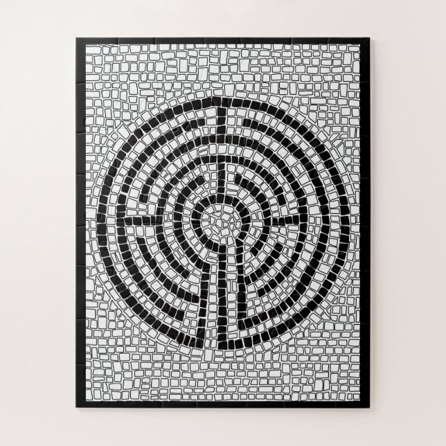 LABYRINTH VII 16x20 Grosses pièces Puzzle (Vertical)