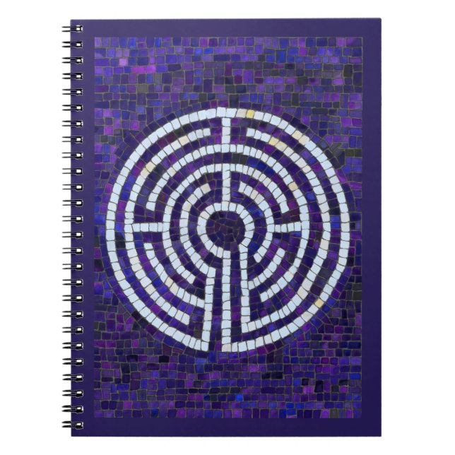 LABYRINTH VIII 6,5x8,75 Carnet spiral (Devant)