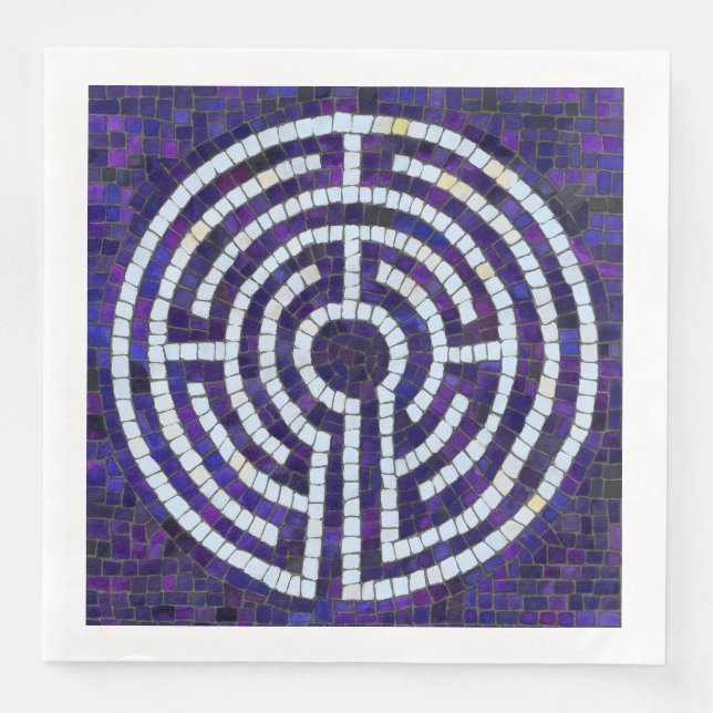 LABYRINTH VIII Standard Serviette en papier pour d (Devant)