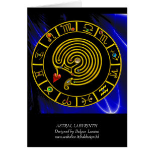 LABYRINTHE ASTRAL CARTE DU ZODIAQUE EN OR Astrolog