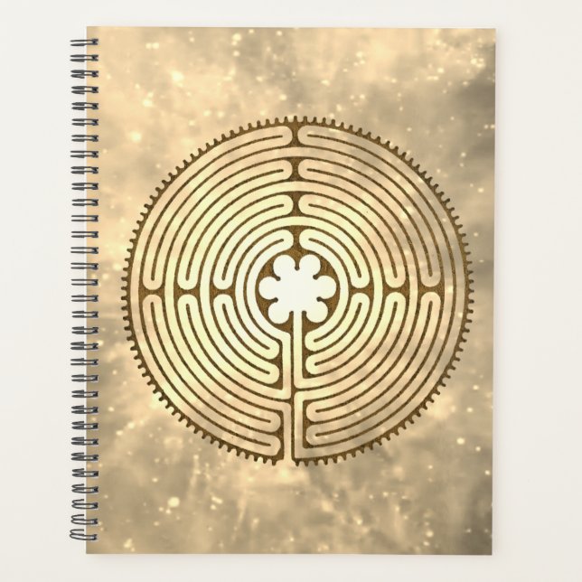 Labyrinthe de Chartres - Symbole Spirituel Antique (Devant)