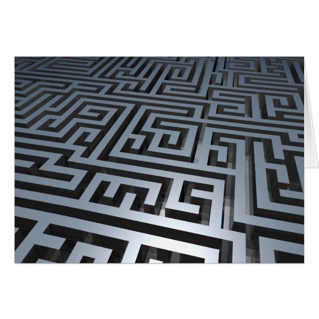Labyrinthe en métal (Devant Horizontal)