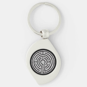 LABYRINTHE VII Porte-clés Métal Tourbillon