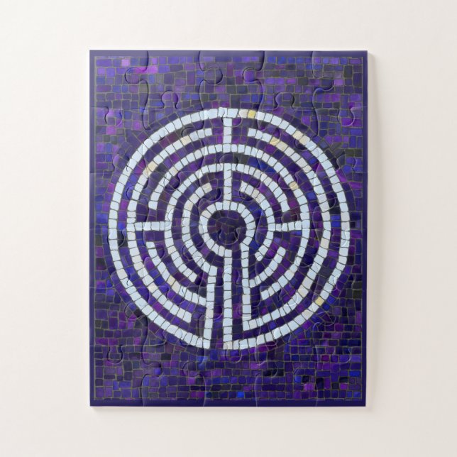 LABYRINTHE VIII 11x14 Puzzle Grandes Pièces (Vertical)