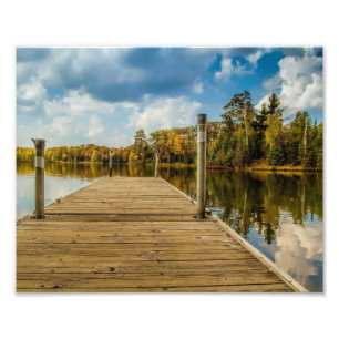 Lac à l'automne - Photo