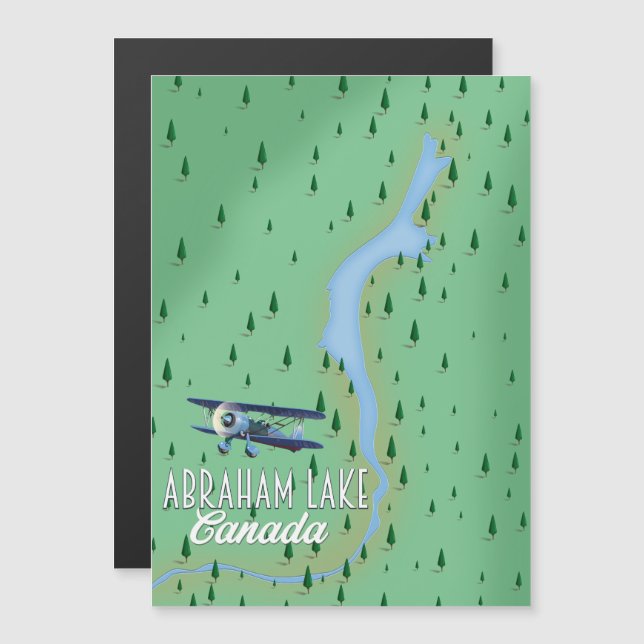 Lac Abraham, Canada (Devant / Derrière)